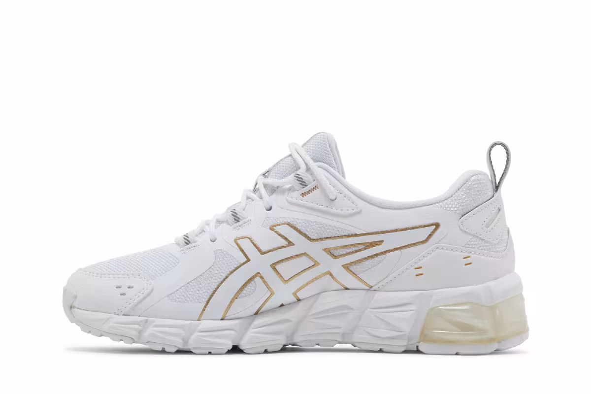ASICS Women's Gel Quantum 180 White Pure Gold, view 4