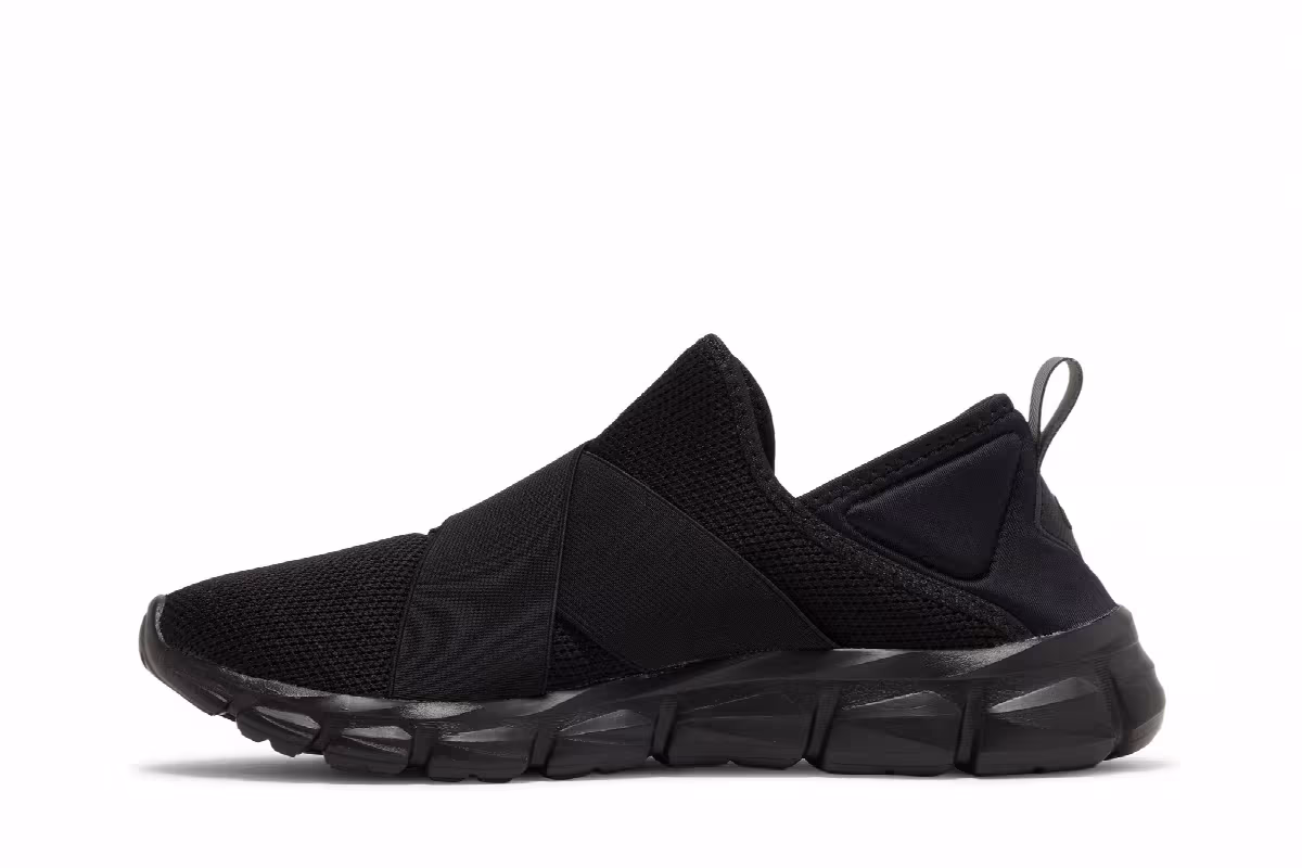 Asics Quantum Lyte Slip-On Triple Black, view 4