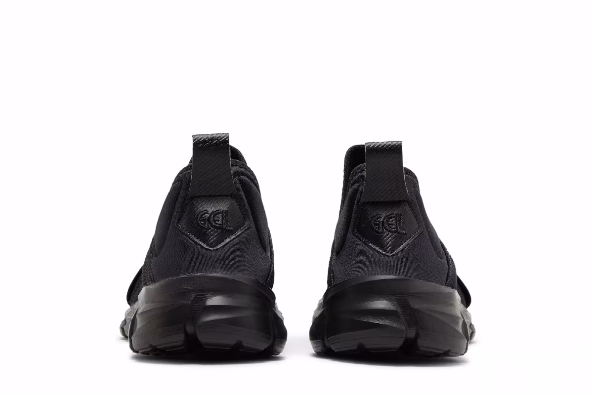 Asics Quantum Lyte Slip-On Triple Black, view 7