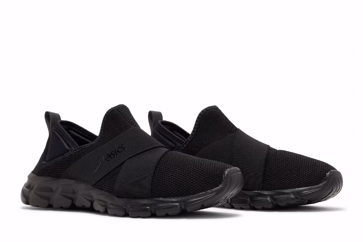 Asics Quantum Lyte Slip-On Triple Black, view 9