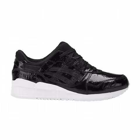 ASICS Wmns Gel Lyte 3 'Crinkled Patent Leather - Black'