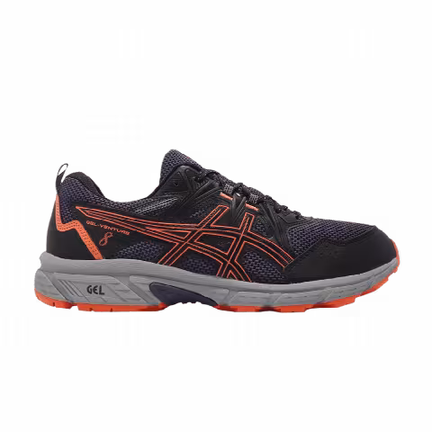 Asics Gel Venture 8 4E Wide 'Black Shocking Orange'