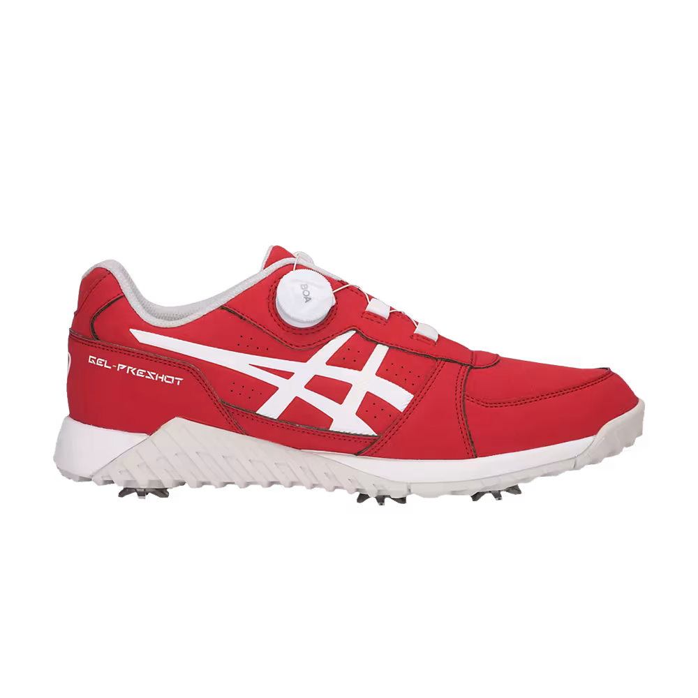 Asics Gel Preshot Boa Classic Red White