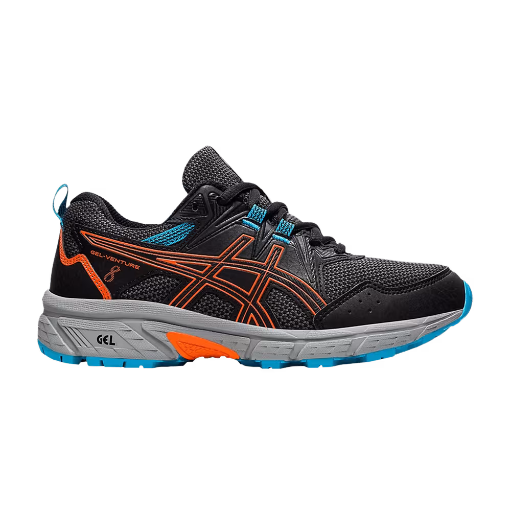 Asics Gel Venture 8 GS Black Marigold Orange