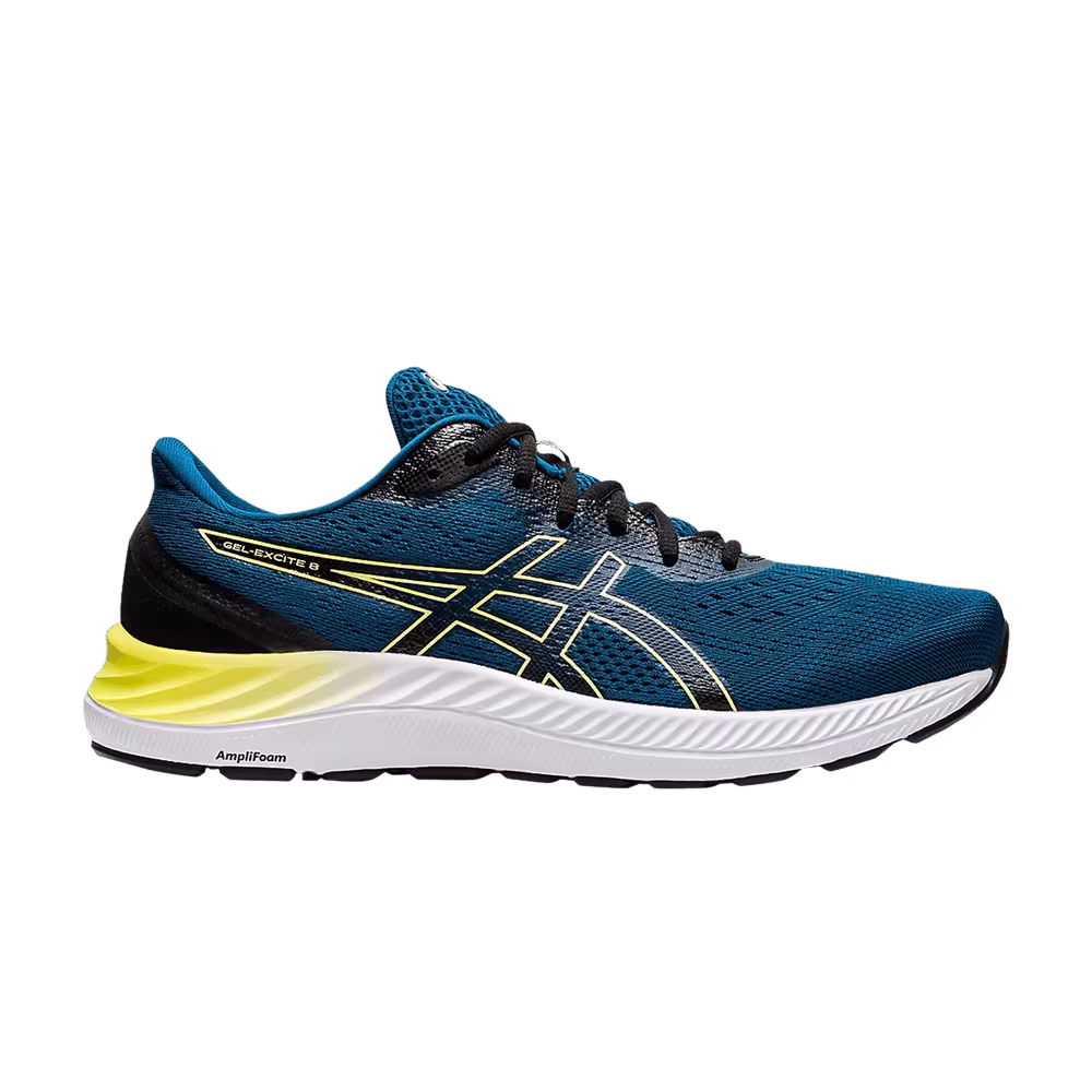 Asics Gel Excite 8 Deep Sea Teal Glow Yellow