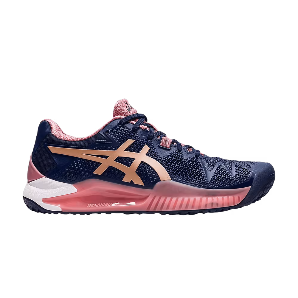 Asics Women's Gel Resolution 8 OC Peacoat Rose Gold