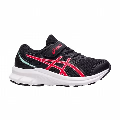 Asics Jolt 3 PS 'Black Electric Red'