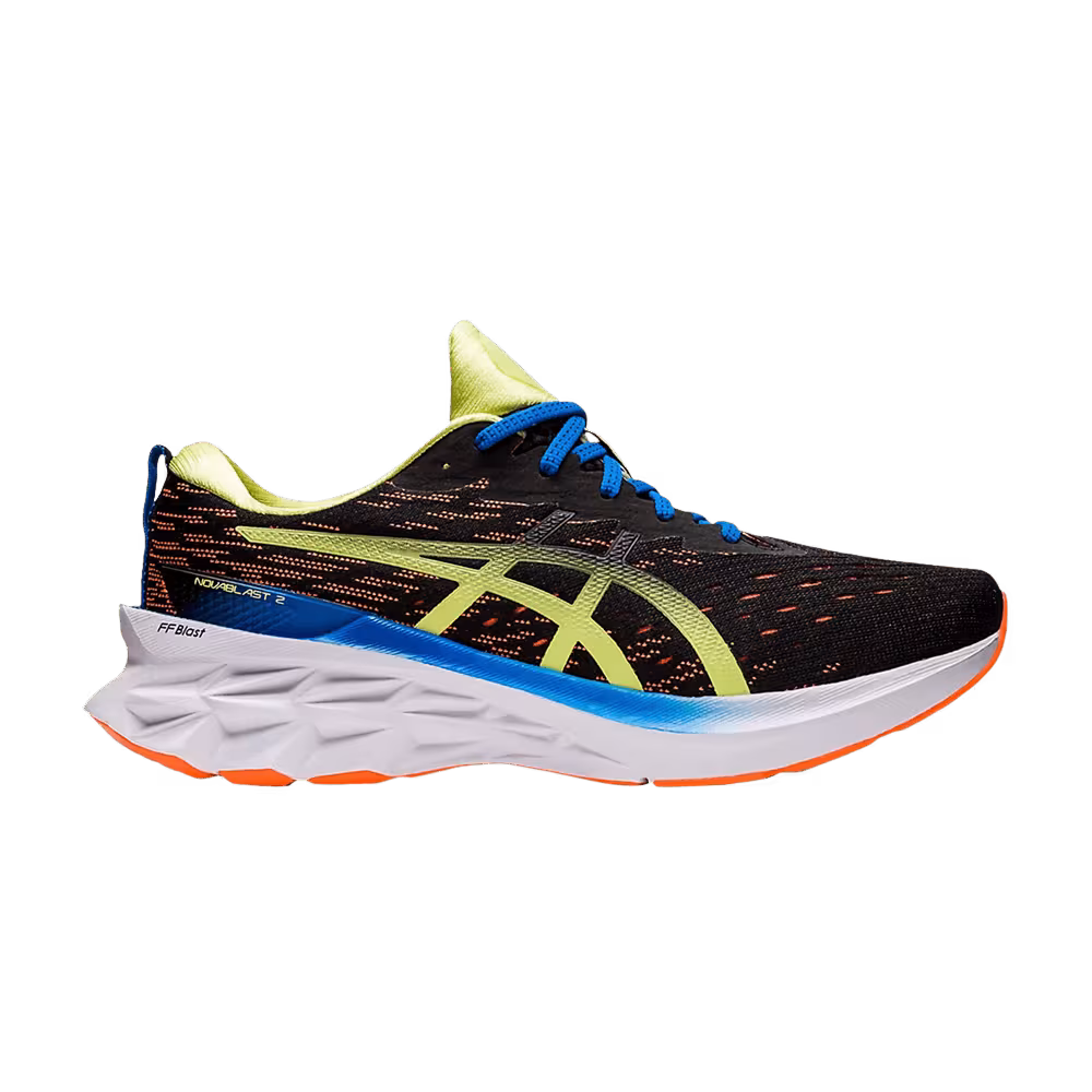 Asics Novablast 2 Black Shocking Orange