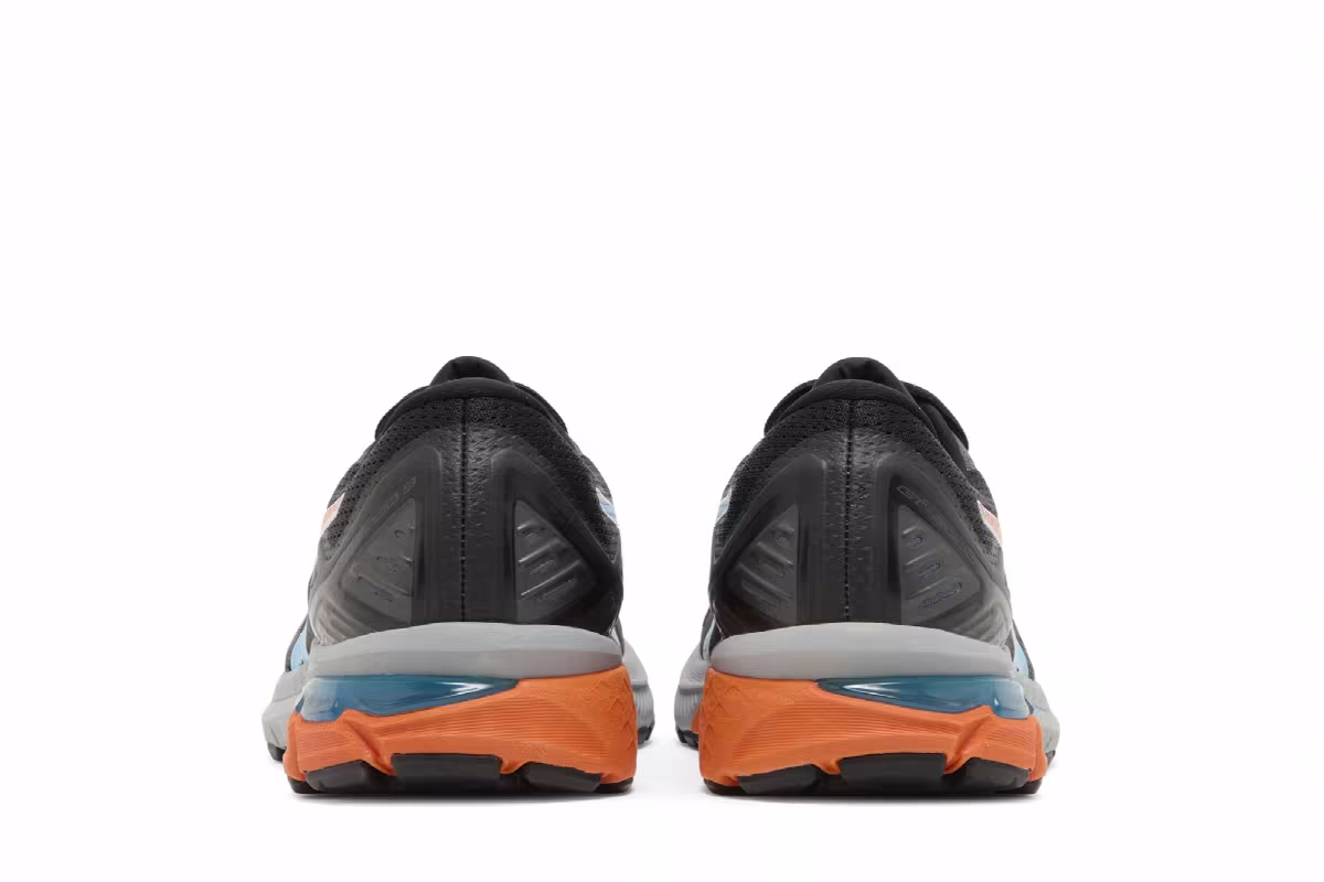 Asics GT 2000 9 Trail Black Aqua Orange, view 7