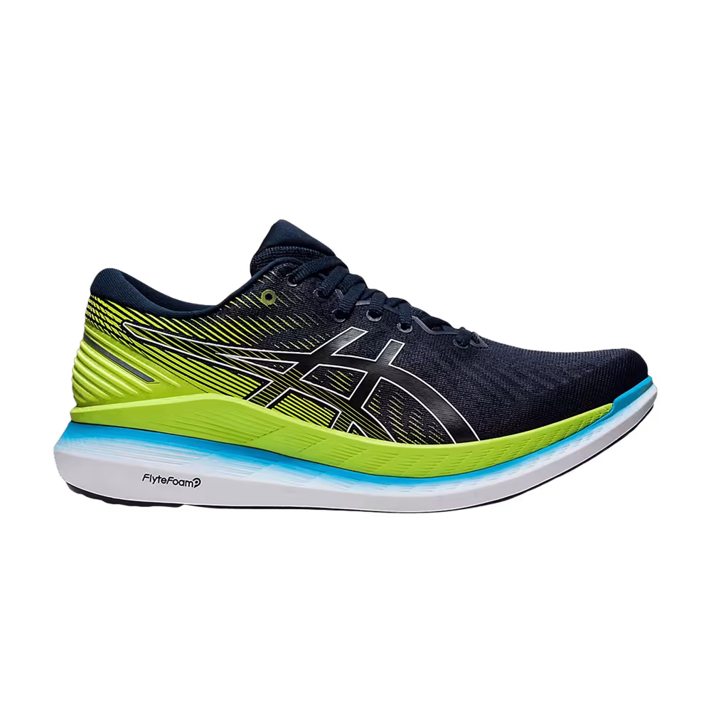 Asics GlideRide 2 French Blue Hazard Green