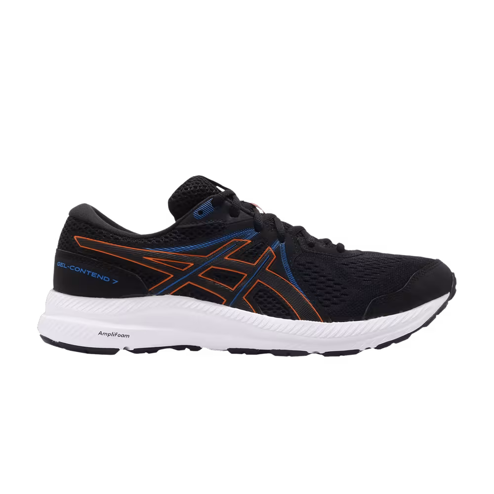 Asics Gel Contend 7 Black Marigold Orange