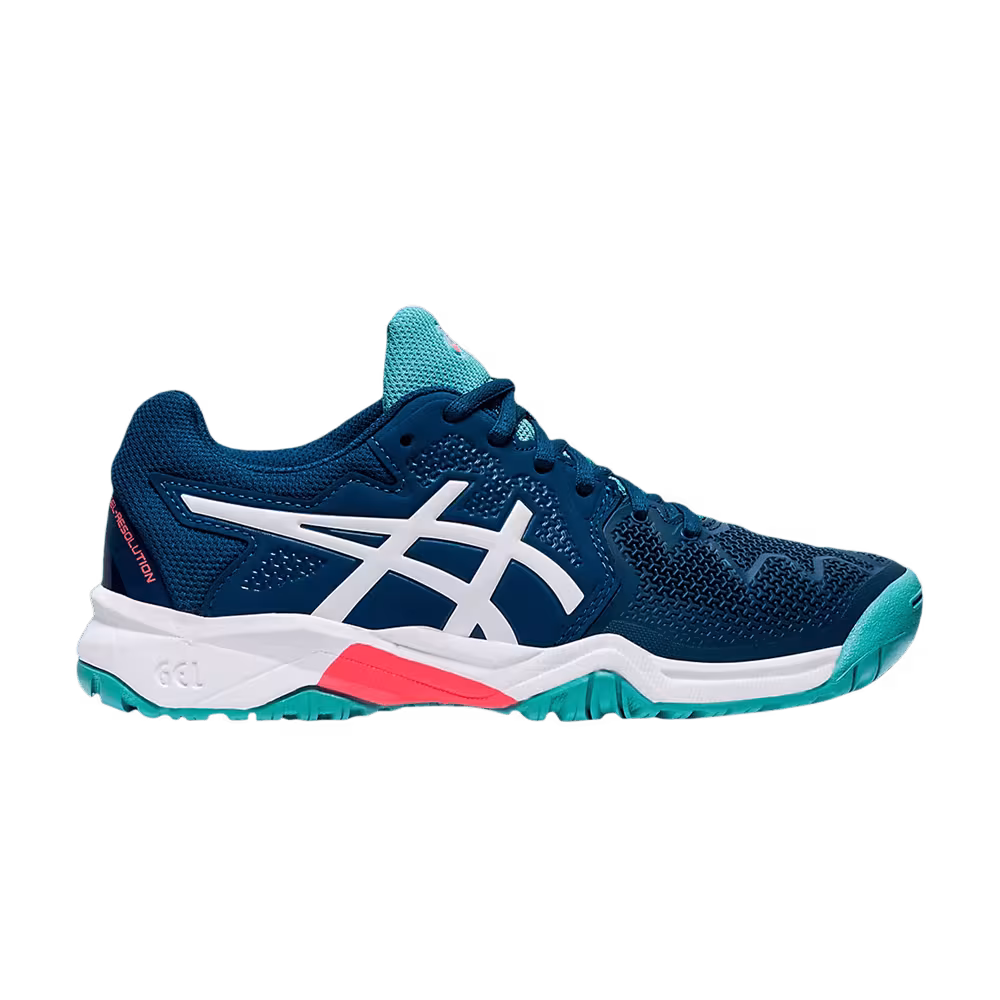 Asics Gel Resolution 8 GS Mako Blue