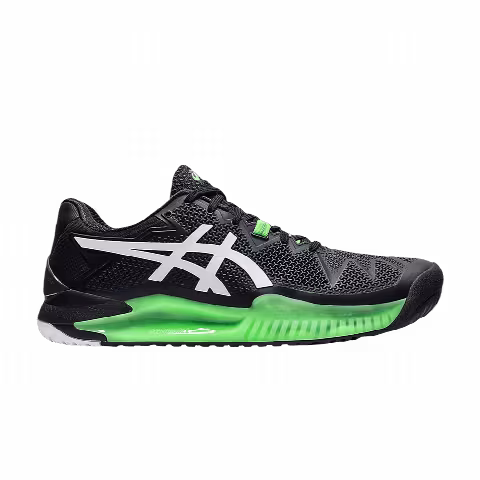 Asics Gel Resolution 8 'Black Green Gecko'