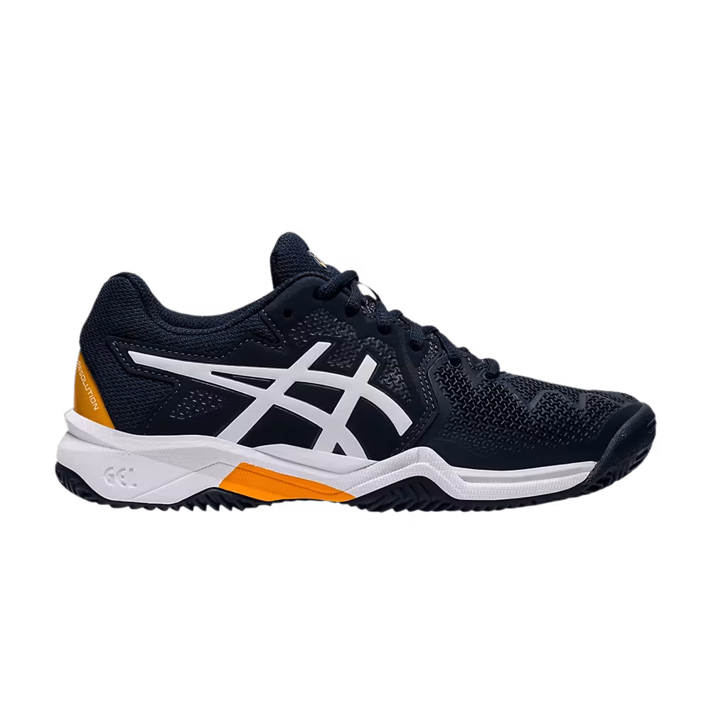 Asics Gel Resolution 8 Clay GS French Blue Amber