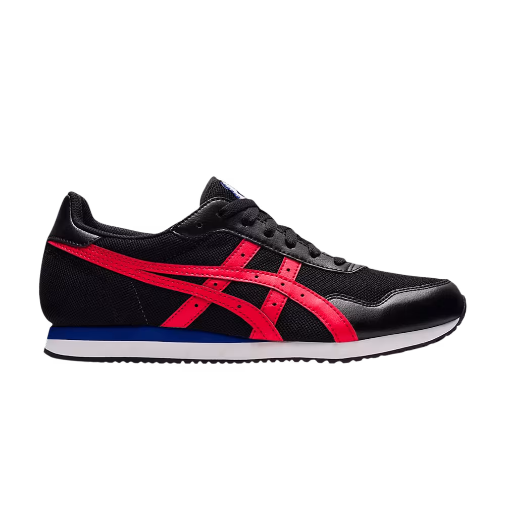 ASICS Tiger Runner Black Electric Red