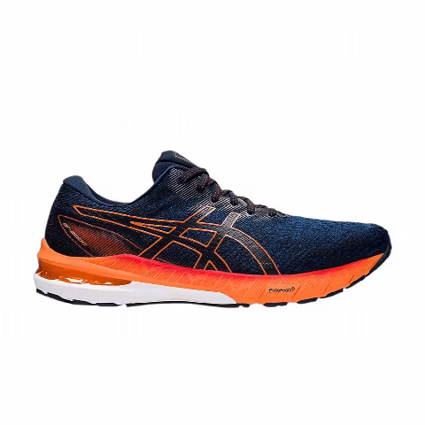 Asics GT 2000 10 2E Wide 'Mako Blue Shocking Orange'