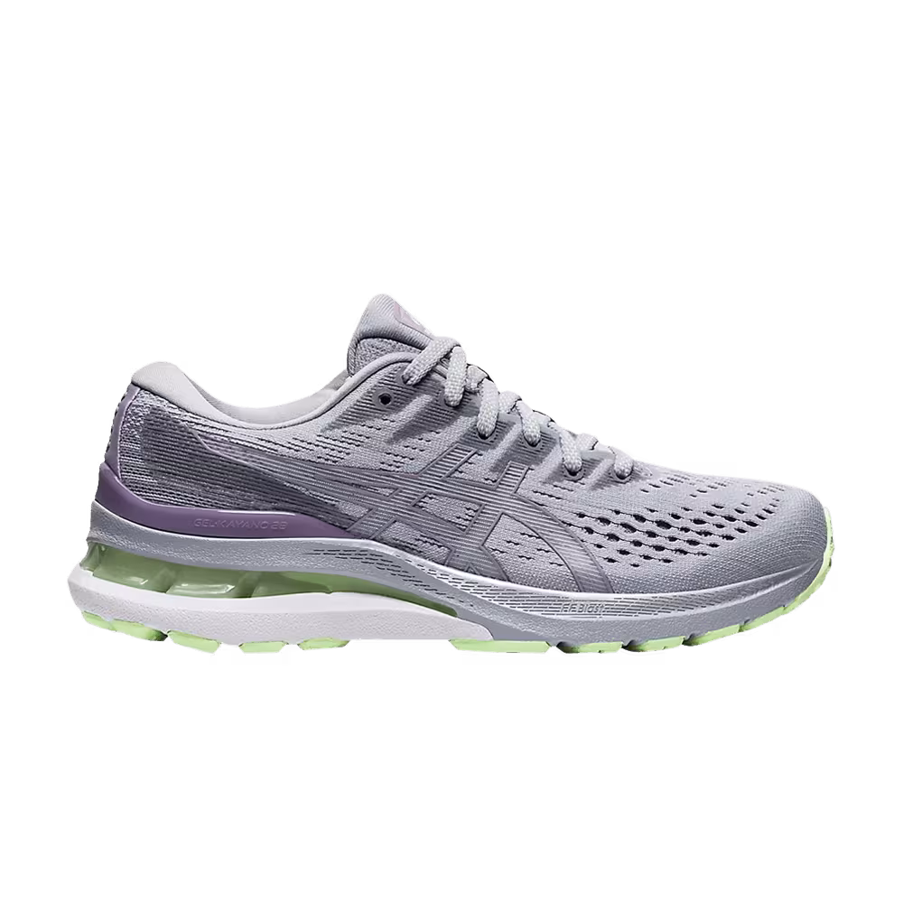 Asics Women's Gel Kayano 28 Wide Piedmont Grey Soft Lavender