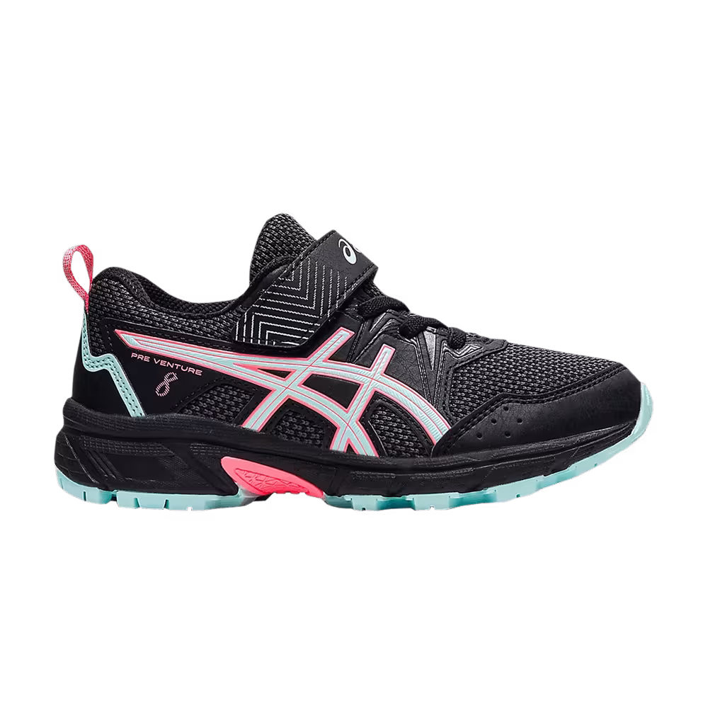 Asics Pre Venture 8 PS Black Clear Blue