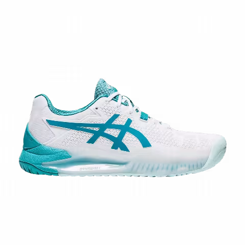 Asics Wmns Gel Resolution 8 Wide 'White Lagoon'