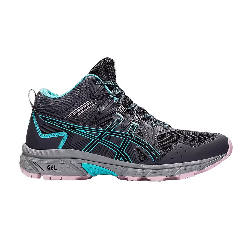 Asics Women's Gel Venture 8 Mid Graphite Grey Ice Mint