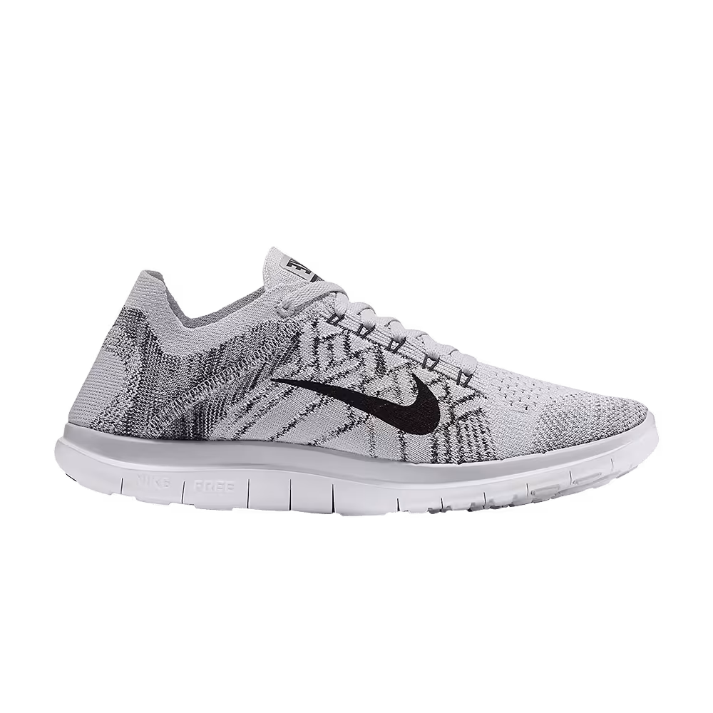 Nike Women's Free 4.0 Flyknit Pure Platinum