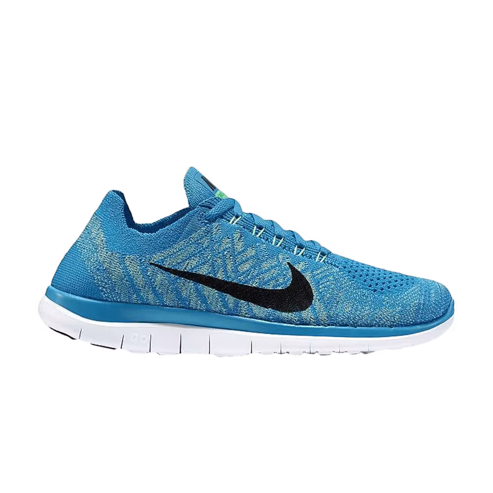 Nike Women's Free 4.0 Flyknit Blue Lagoon