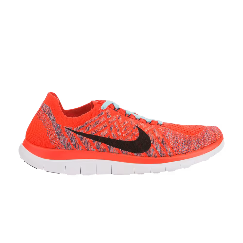 Nike Women's Free 4.0 Flyknit Bright Crimson