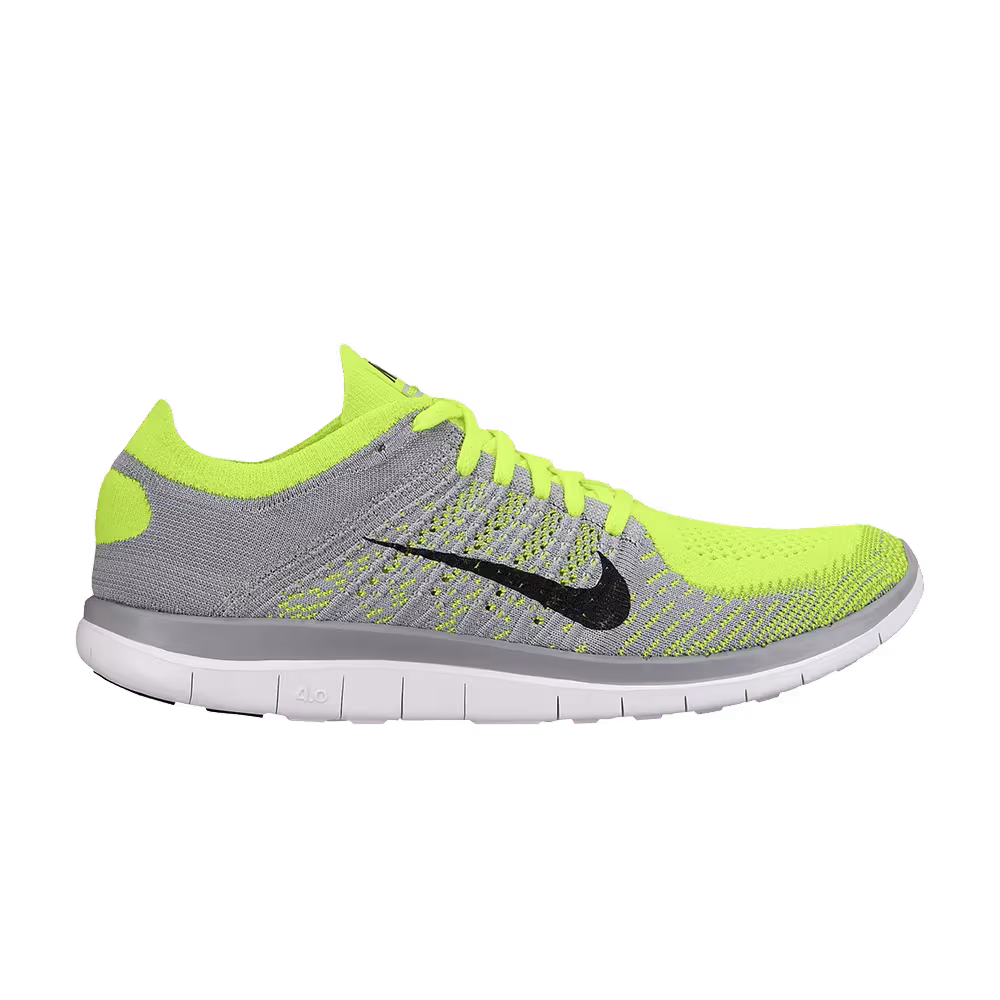 Nike Free 4.0 Flyknit Grey Volt