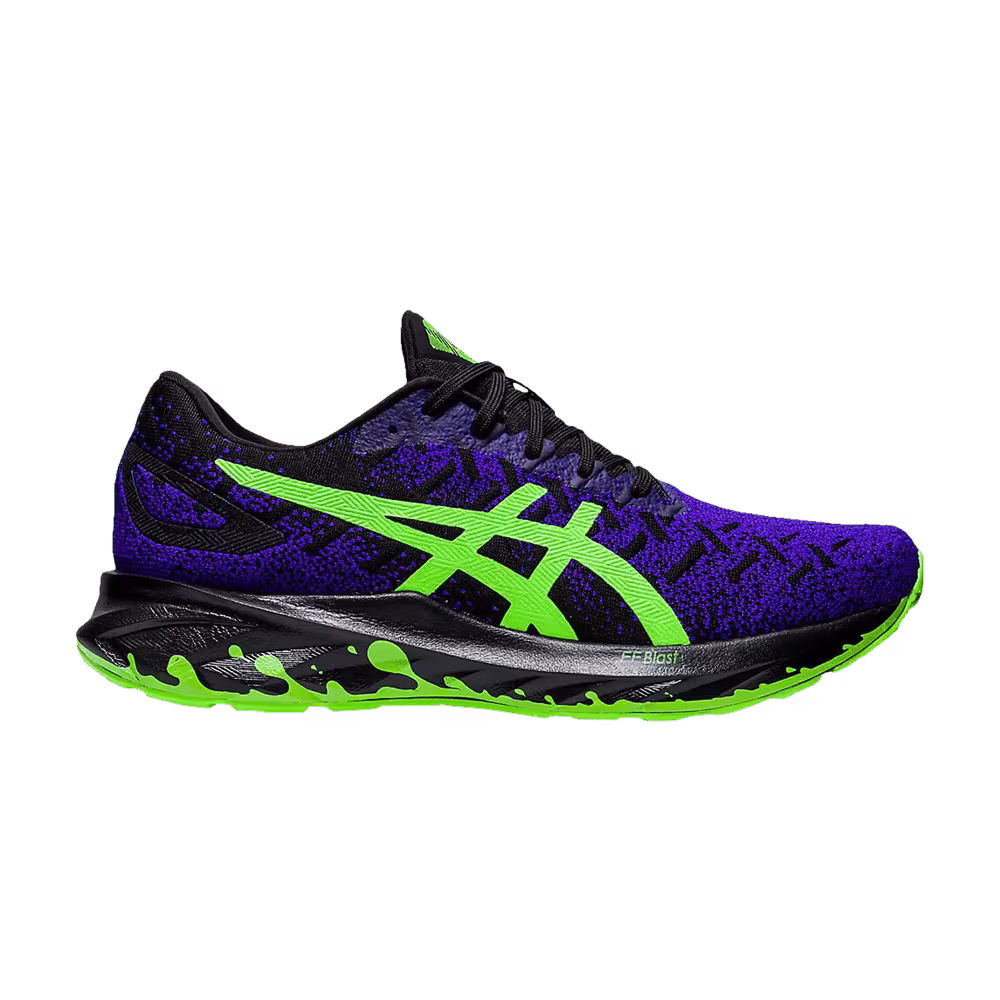 Asics DynaBlast Black Green Gecko