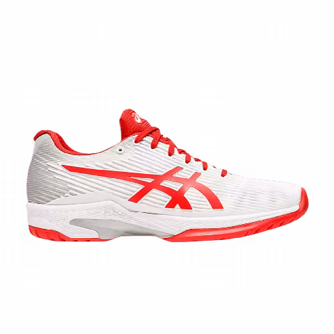 Asics Wmns Solution Speed 'White Fiery Red'