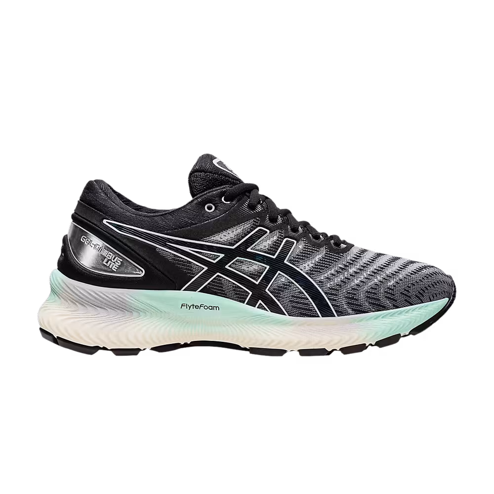 Asics Women's Gel Nimbus Lite Black Turquoise