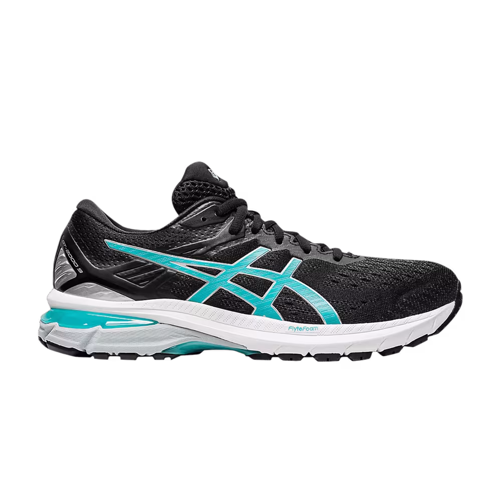Asics Women's GT 2000 9 Black Techno Cyan