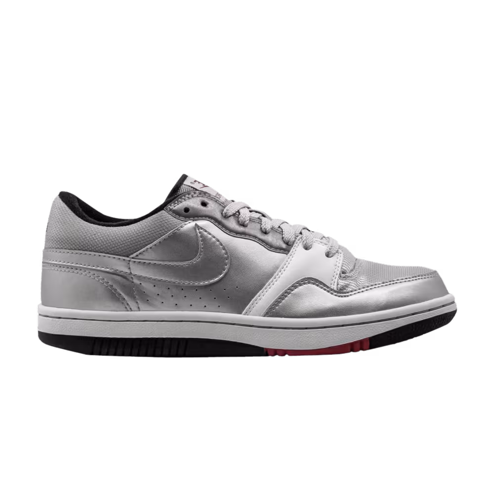 Nike Court Force Low Basic Metallic Silver