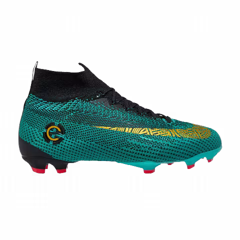 Nike Superfly 6 Elite CR7 FG GS 'Clear Jade Gold'
