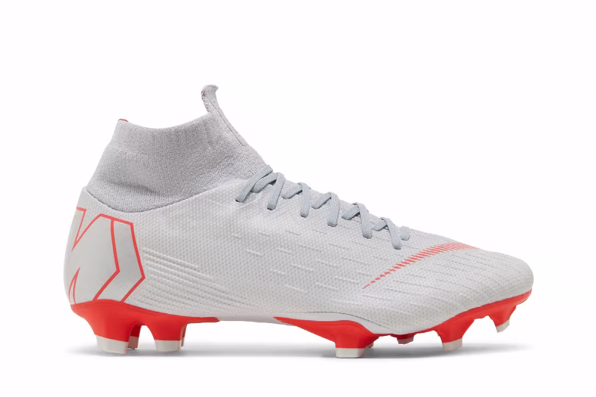 Nike Mercurial Superfly 6 Pro FG Grey Platinum, view 2
