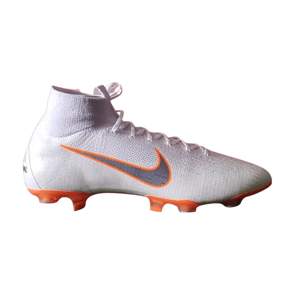 Nike Mercurial Superfly 6 Elite DF SG Pro White Total Orange