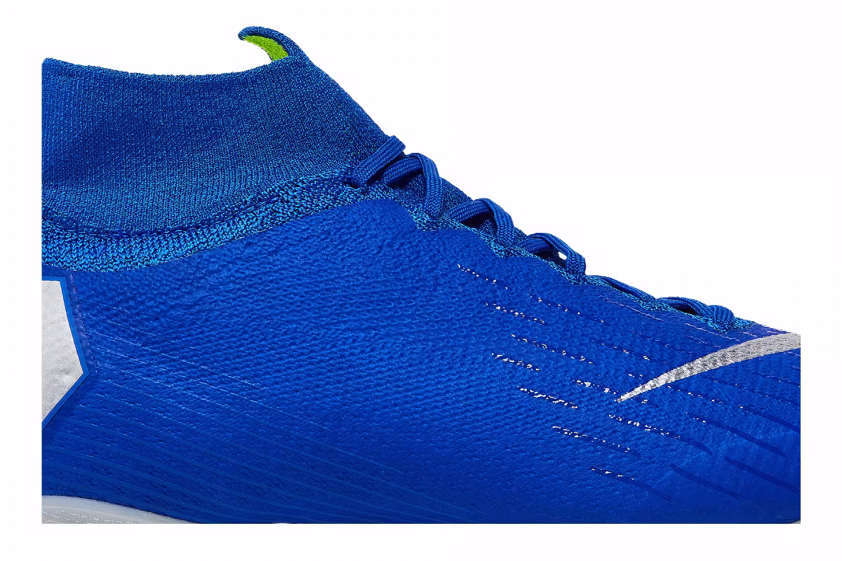 Nike Mercurial Superfly 6 Elite FG GS Racer Blue Silver, view 3