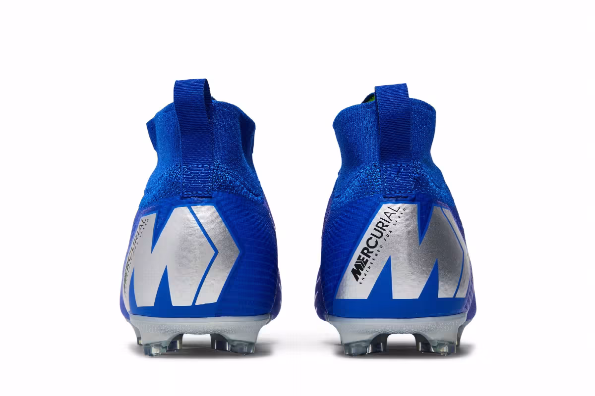 Nike Mercurial Superfly 6 Elite FG GS Racer Blue Silver, view 7
