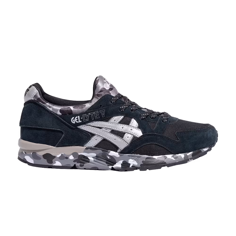 A Bathing Ape x ASICS Gel Lyte 5 Black Camo