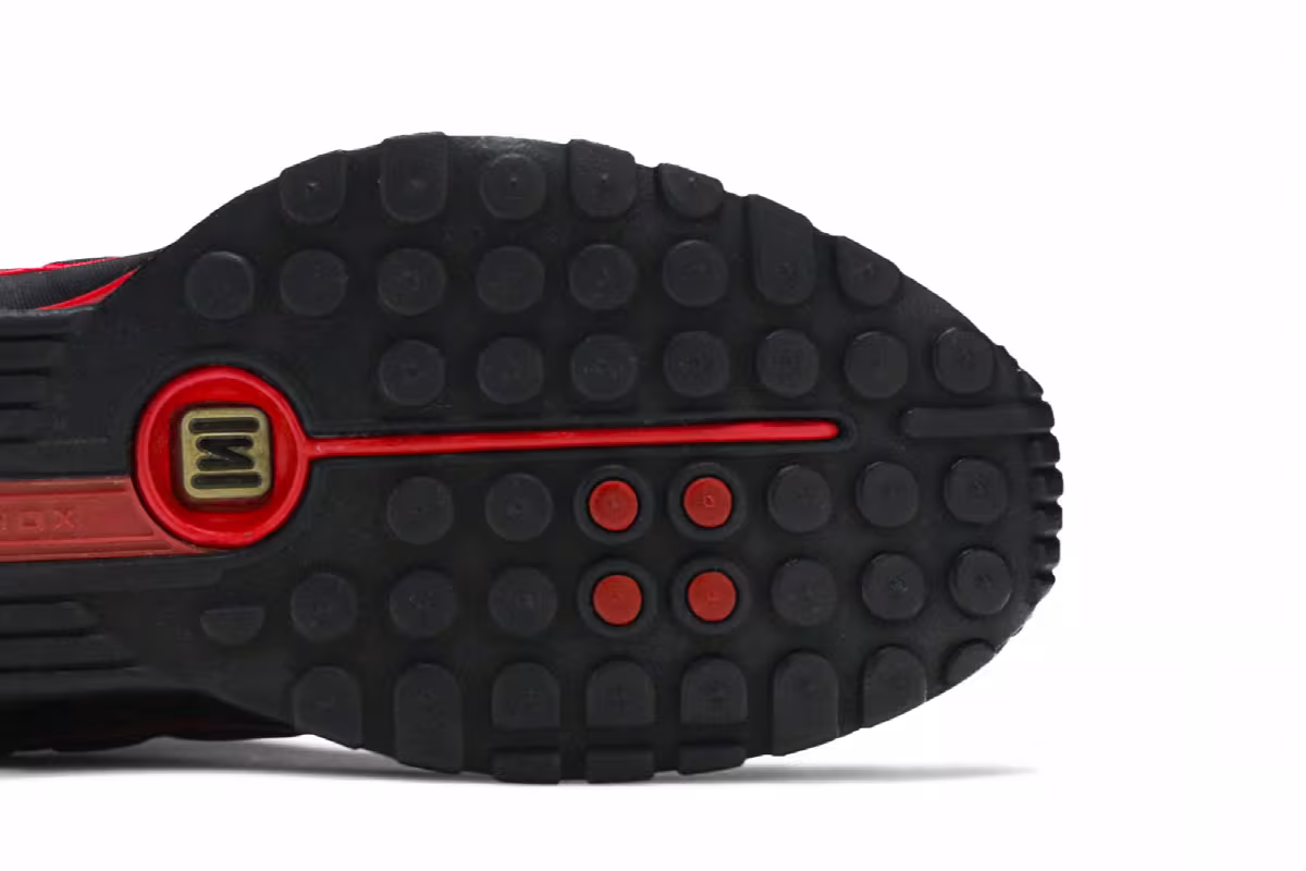Nike Shox R4 Black Red, view 6