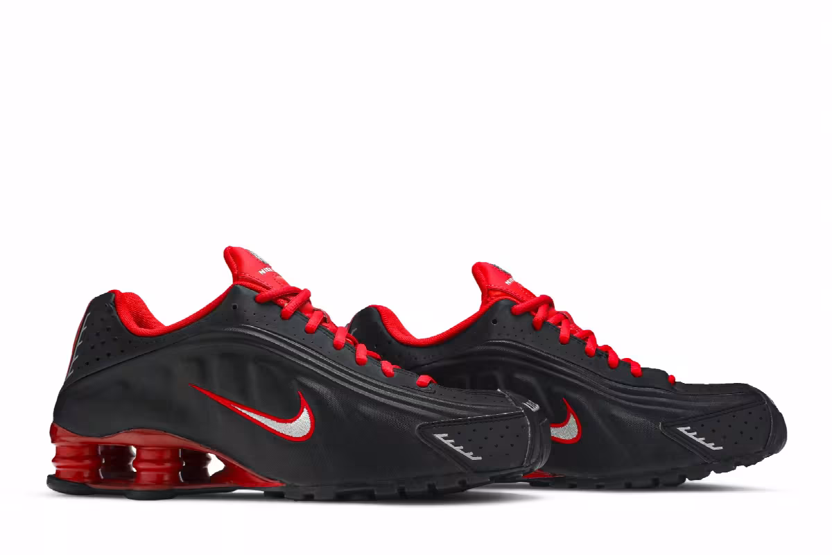 Nike Shox R4 Black Red, view 9