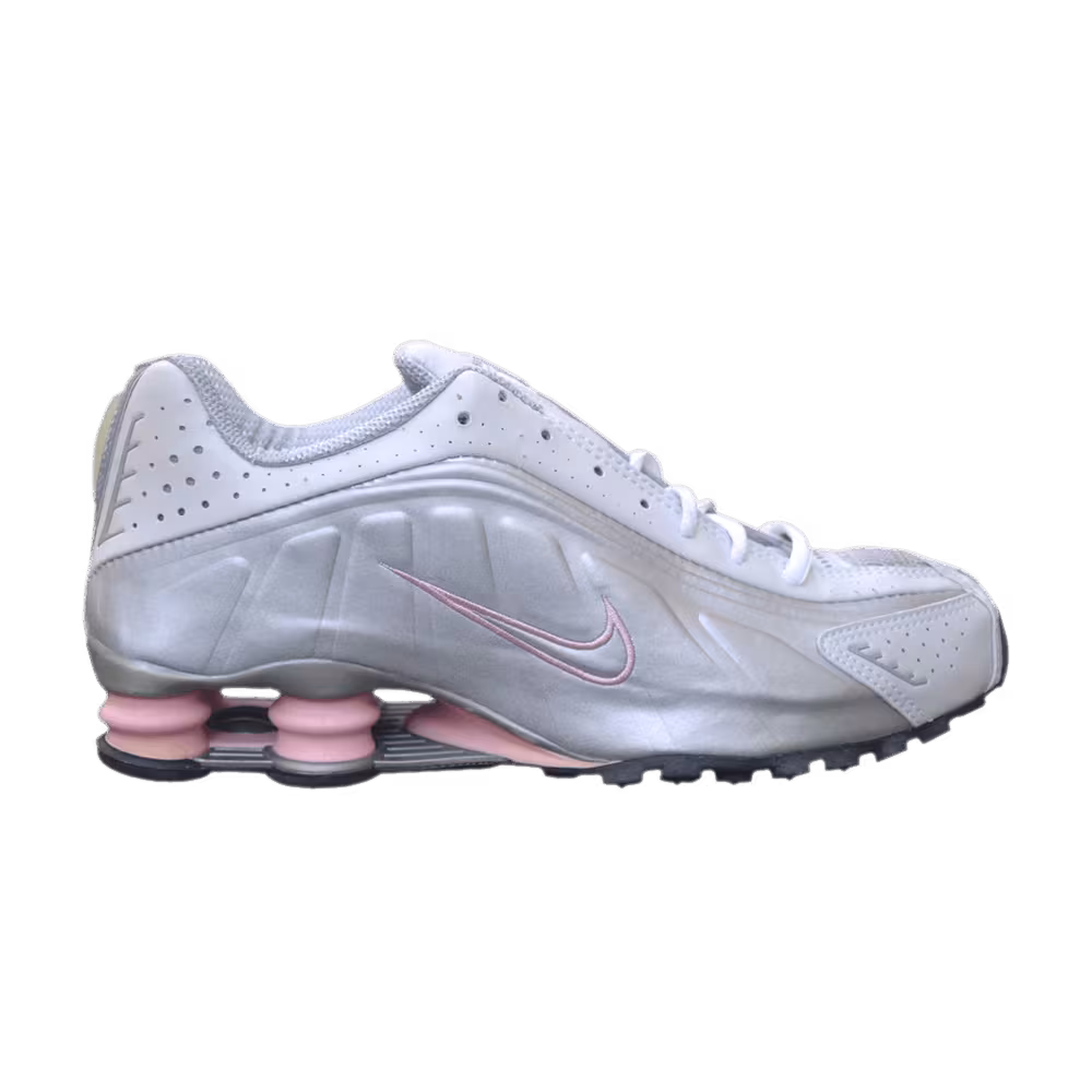 Nike Women's Shox R4 Silver Pink