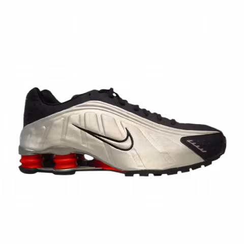 Nike Shox R4 'Metallic Silver Orange'