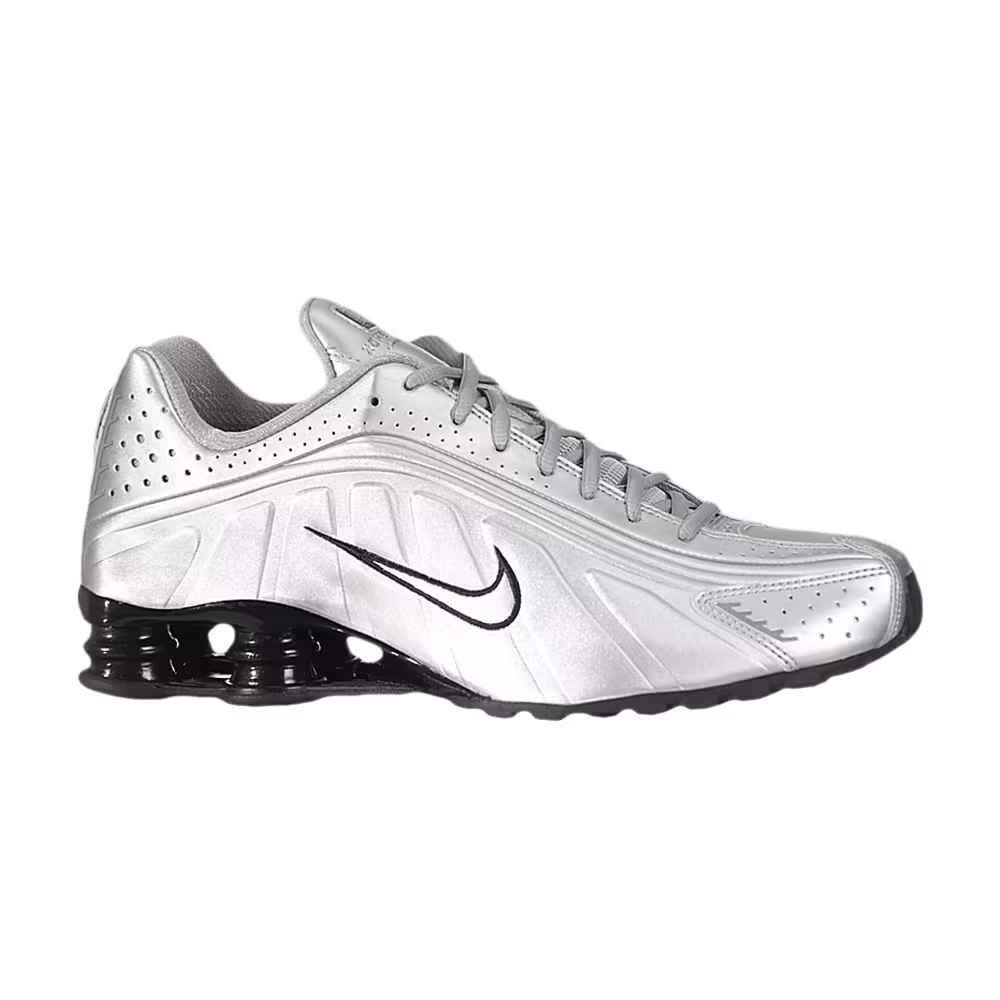 Nike Shox R4 Metallic Silver