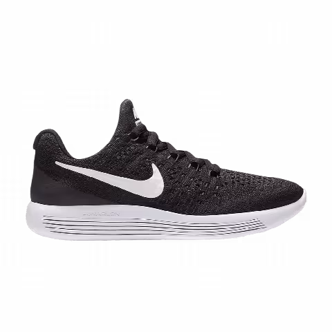 Nike LunarEpic Low Flyknit 2 GS 'Black White'