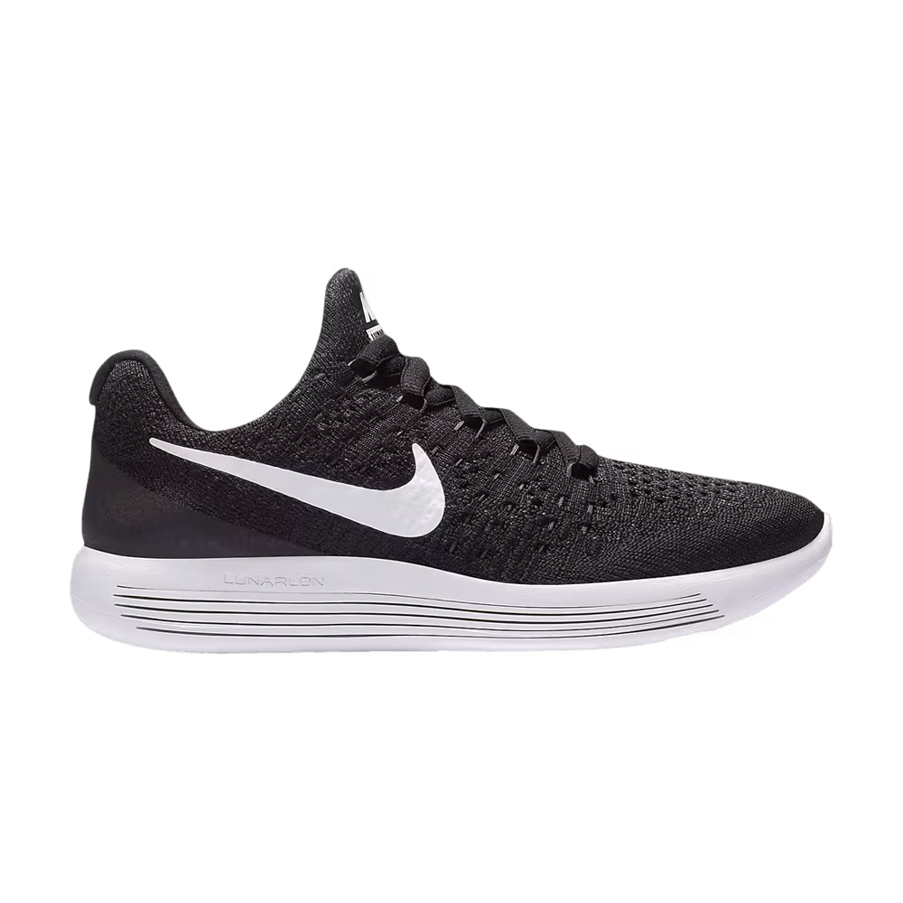 Nike LunarEpic Low Flyknit 2 GS Black White