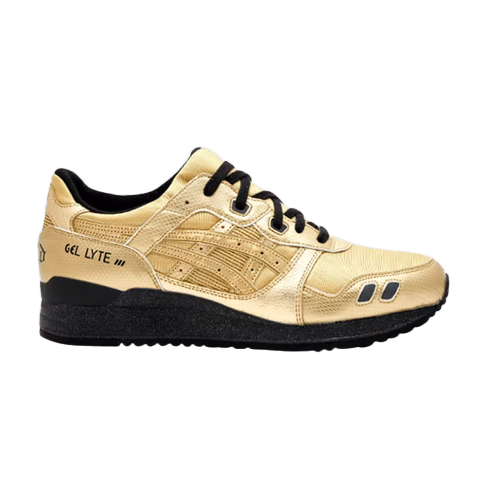 Ronnie Fieg x David Z x ASICS Gel Lyte 3 Solid Gold
