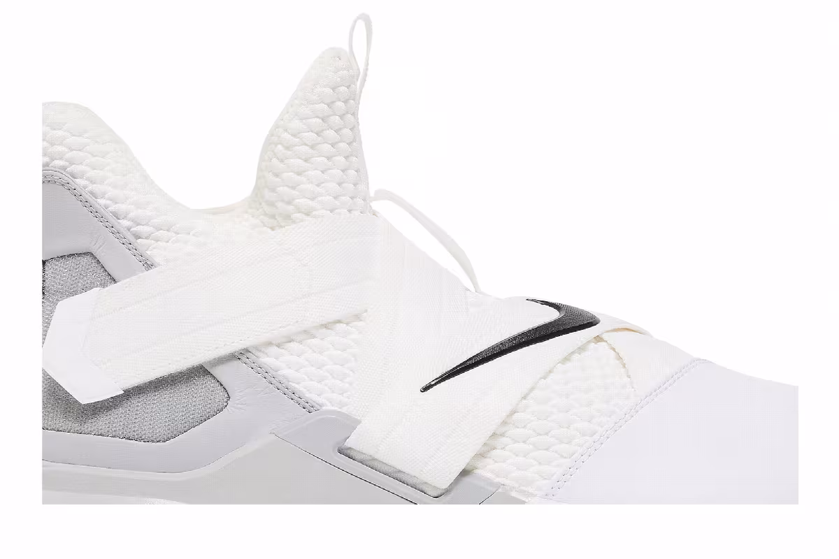 Nike LeBron Soldier 12 TB White Grey, view 3