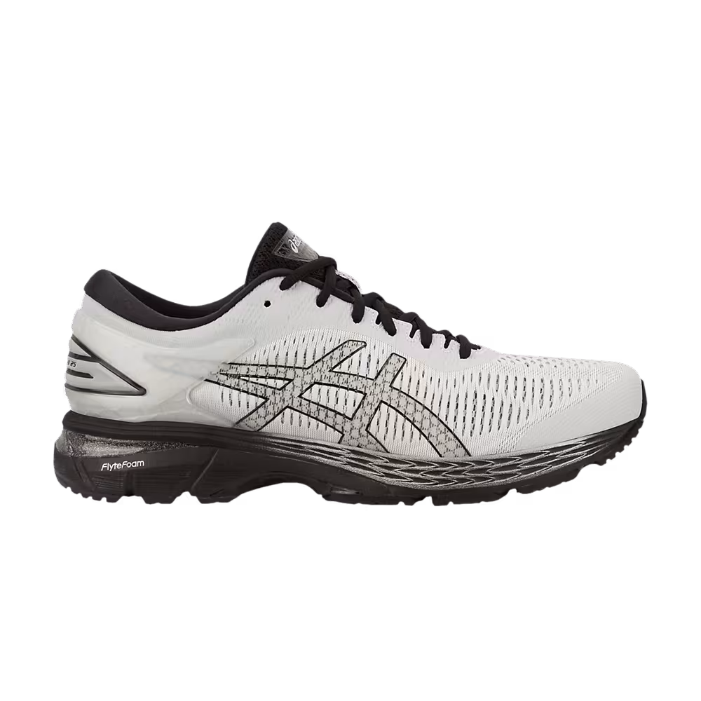 Asics Gel Kayano 25 4E Extra Wide Glacier Grey Black