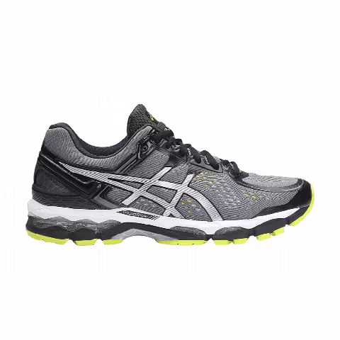 Asics Gel Kayano 22 4E Wide 'Charcoal Silver Lime'